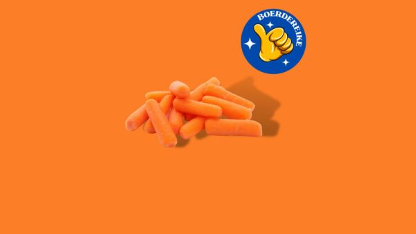 Worteltjes geschrapt