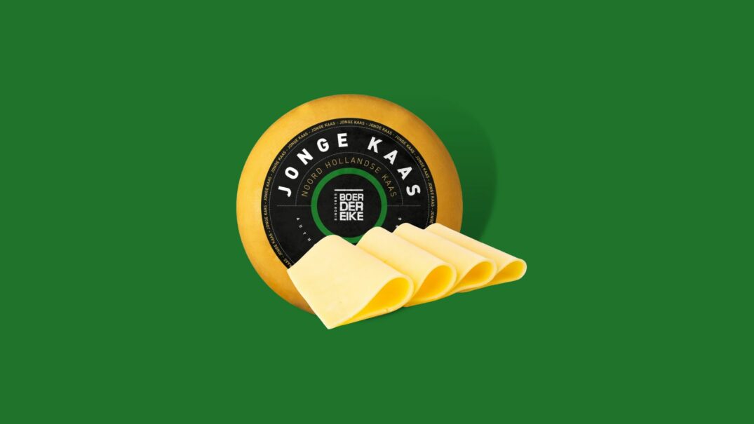 Jonge kaas plakjes