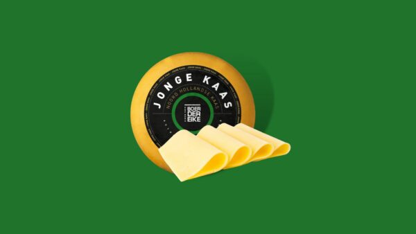 Jonge kaas plakjes