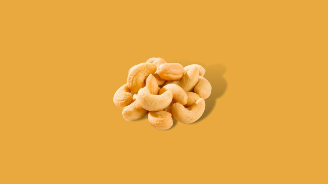 Cashewnoten gezouten