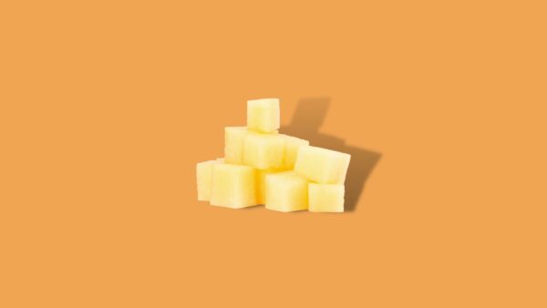 Meloenblokjes
