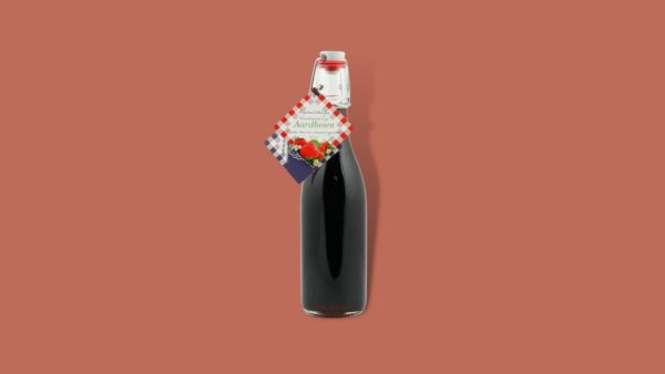Aardbeien siroop